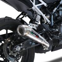 Pot echappement compatible avec Ktm Rc 390 2022-2024, Powercone Evo, Échappement légal, homologué,silencieux avec db killer amovible et tuyau de liaison spécifique 