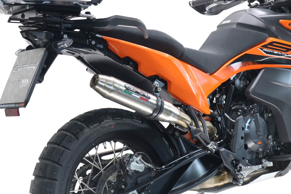 PLAQUE EN TITANE SPÉCIFIQUE TOP CASE-ALPITECH 35/55 LT GPR TECH compatible avec  Husqvarna Norden 901 2022/2024 e5