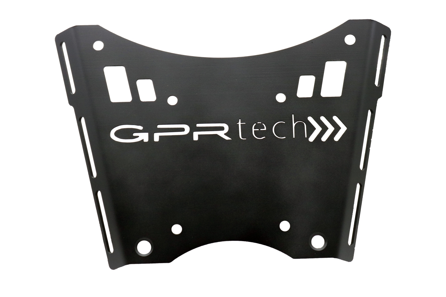 Top case en aluminium, couleur argent avec plaque spécifique incluse Top-case GPR TECH compatible avec  Ktm Lc 8 Adventure 1190 2013