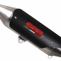 Pot echappement compatible avec Quadro 3 QUADRO 2014-2017, Power Bomb, Échappement légal, homologué,silencieux avec db killer amovible 