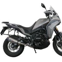 GPR pot echappement compatible avec  Moto Morini X-CAPE 650 2021-2024, New Grand Prix Evo Titanium, Pot échappement homologué et légal, silencieux avec mi-collecteur, db killer amovible et catalyseur 