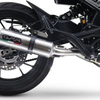 Pot echappement compatible avec Moto Morini Seiemmezzo Str 2022-2024, M3 Inox , Pot échappement homologué et légal, silencieux avec mi-collecteur, db killer amovible et catalyseur 