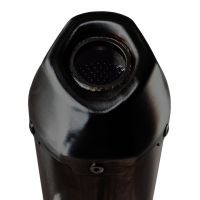 Pot echappement compatible avec Voge SR4 Max 2022-2024, Pentaroad Black, Échappement légal, homologué,silencieux avec catalyseur, db killer amovible et tuyau de liaison spécifique 
