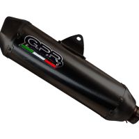 Pot echappement compatible avec Voge SR4 Max 2022-2024, Pentaroad Black, Échappement légal, homologué,silencieux avec catalyseur, db killer amovible et tuyau de liaison spécifique 