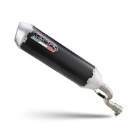Pot echappement compatible avec Honda SH 150 2020-2023, Pentascooter, Pot échappement complet racing, sans homologation, avec db killer amovible 