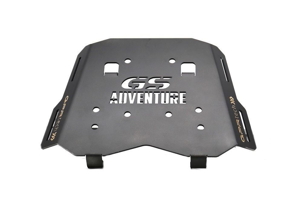 Top case en aluminium, couleur argent avec plaque spécifique incluse Top-case GPR TECH compatible avec  Bmw F 850 Gs Adventure 2021/2023 e5