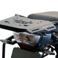 Top case en aluminium, couleur argent avec plaque spécifique incluse Top-case GPR TECH compatible avec  Bmw R 1250 Gs Adventure 2021/2024 e5