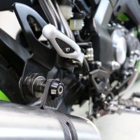 Pot echappement compatible avec Keeway Rkf 125 2021-2023, M3 Poppy , Homologué et légal, système d'échappement complet avec catalyseur et db killer amovible 