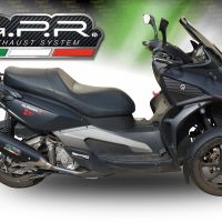 Pot echappement compatible avec Quadro 3 QUADRO 2014-2017, Power Bomb, Échappement légal, homologué,silencieux avec db killer amovible 