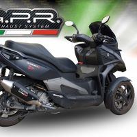 Pot echappement compatible avec Quadro 3 QUADRO 2014-2017, Power Bomb, Échappement légal, homologué,silencieux avec db killer amovible 