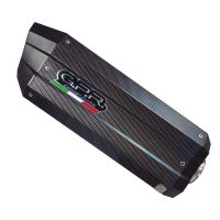 Pot echappement compatible avec Bmw R 1250 R -Rs 2019-2020, Sonic Poppy, Échappement légal, homologué,silencieux avec db killer amovible et tuyau de liaison spécifique 