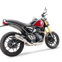 Pot echappement compatible avec Triumph Scrambler 400 X 2023-2025, Ultracone, Échappement légal, homologué,silencieux avec db killer amovible et tuyau de liaison spécifique 