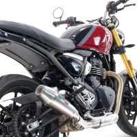 Pot echappement compatible avec Triumph Scrambler 400 X 2023-2025, Ultracone, Échappement légal, homologué,silencieux avec db killer amovible et tuyau de liaison spécifique 