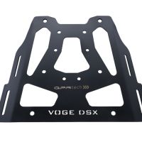 Top case en aluminium, couleur argent avec plaque spécifique incluse Top-case GPR TECH compatible avec  Voge 525DSX 2023/2024 e5