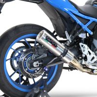 Pot echappement compatible avec Suzuki Gsx-8S 2022-2024, M3 Inox , Pot d'échappement complet racing, compris de collecteur et db killer amovible, sans homologation 