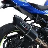 Pot echappement compatible avec Suzuki Gsx-R 1000 - 1000 R 2021-2025, Furore Evo4 Nero, Échappement légal, homologué,silencieux avec db killer amovible et tuyau de liaison spécifique 