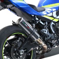 Pot echappement compatible avec Suzuki Gsx-R 1000 - 1000 R 2021-2025, M3 Poppy , Pot échappement racing, avec les tuyaux de liaison, article sans homologation 