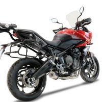 Pot echappement compatible avec Triumph Tiger Sport 660 2022-2024, M3 Inox , Pot d'échappement complet racing, compris de collecteur et db killer amovible, sans homologation 