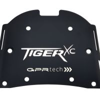 Top case en aluminium, couleur argent avec plaque spécifique incluse Top-case GPR TECH compatible avec  Triumph Tiger 800 2011/2016 e3
