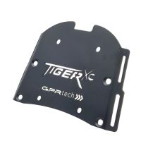 Top case en aluminium, couleur argent avec plaque spécifique incluse Top-case GPR TECH compatible avec  Triumph Tiger 800 2011/2016 e3