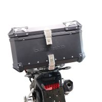 Top case en aluminium, couleur noire avec plaque spécifique incluse Top-case GPR TECH compatible avec  Triumph Tiger 1200 Gt - Rally 2022/2024 e5