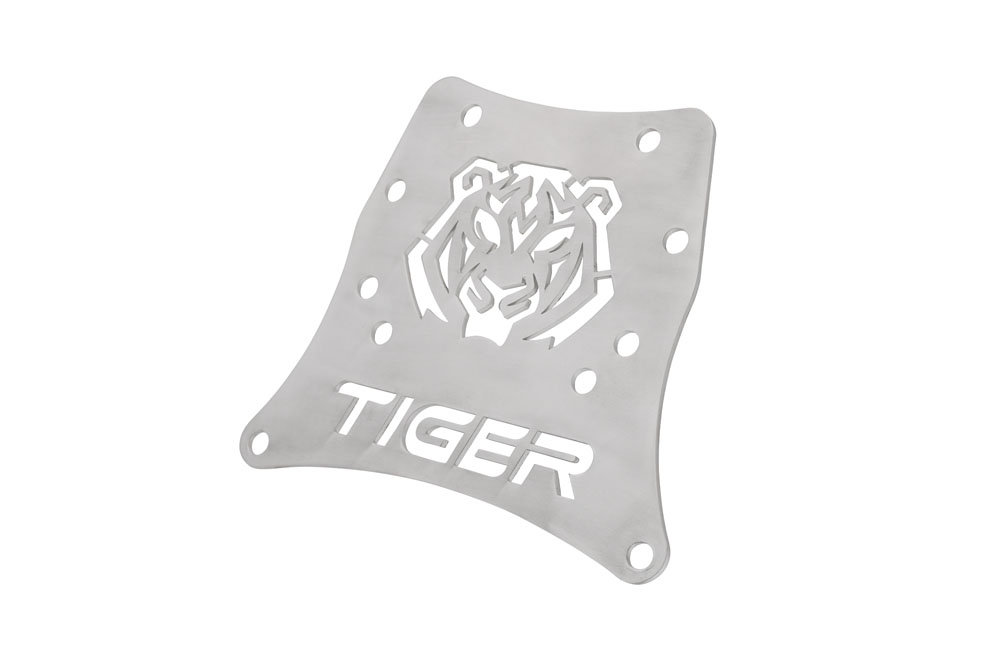 Top case en aluminium, couleur argent avec plaque spécifique incluse Top-case GPR TECH compatible avec  Triumph Tiger 1200 Gt - Rally 2022/2024 e5