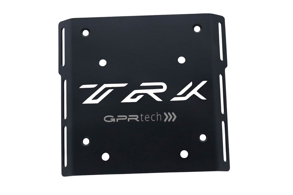 Plaque de montage spécifique Top Case ALPITECH 55 LT GPR TECH compatible avec  Benelli Trk 125 2019/2023