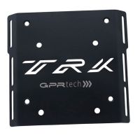 Plaque de montage spécifique Top Case ALPITECH 55 LT GPR TECH compatible avec  Benelli Trk 125 2019/2023