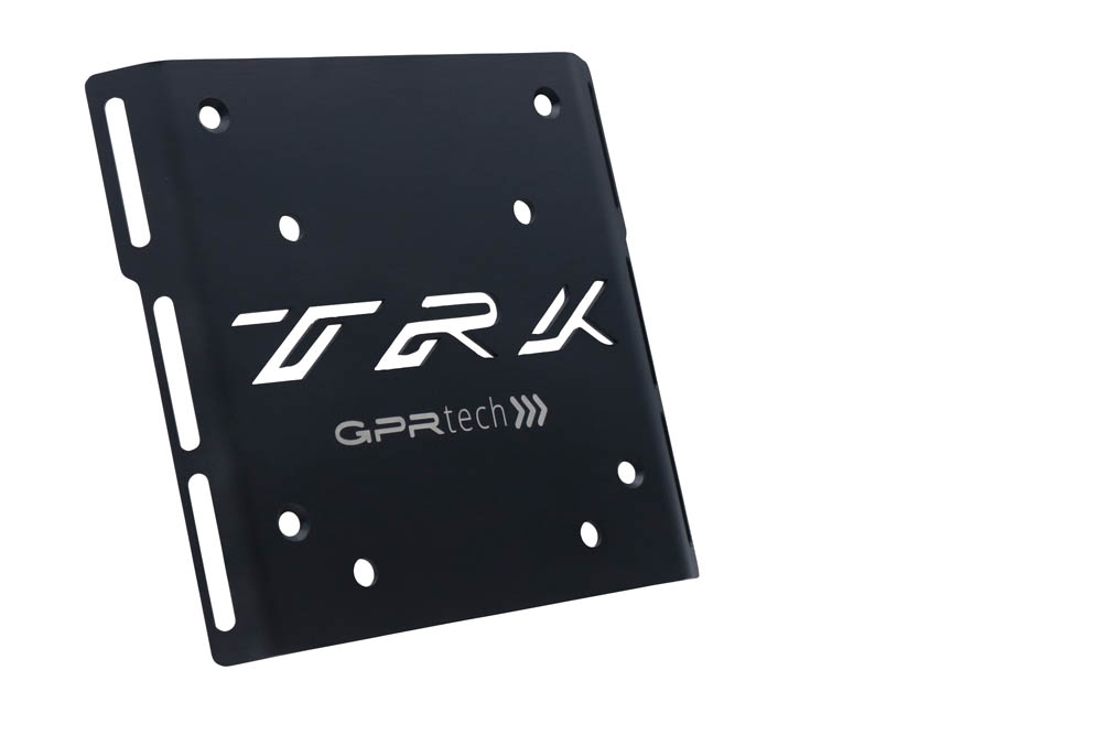 Plaque de montage spécifique Top Case ALPITECH 55 LT GPR TECH compatible avec  Benelli Trk 125 2019/2023