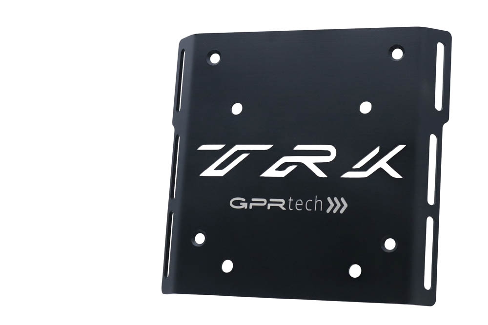Plaque de montage spécifique Top Case ALPITECH 55 LT GPR TECH compatible avec  Benelli Trk 125 2019/2023
