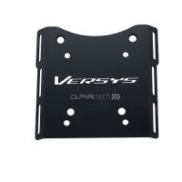 Top case en aluminium, couleur argent avec plaque spécifique incluse Top-case GPR TECH compatible avec  Kawasaki Versys-X 300 2022/2023 e5