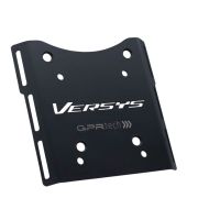Top case en aluminium, couleur argent avec plaque spécifique incluse Top-case GPR TECH compatible avec  Kawasaki Versys-X 300 2022/2023 e5