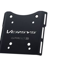 Top case en aluminium, couleur argent avec plaque spécifique incluse Top-case GPR TECH compatible avec  Kawasaki Versys-X 300 2022/2023 e5
