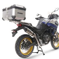 GPR pot echappement compatible avec  Voge 525DSX 2023-2024, New Grand Prix Evo Titanium, Échappement légal, homologué,silencieux avec db killer amovible et tuyau de liaison spécifique 