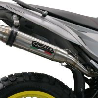 Pot echappement compatible avec Voge 300Rally 2022-2024, Deeptone Inox, Échappement légal, homologué,silencieux avec catalyseur, db killer amovible et tuyau de liaison spécifique 