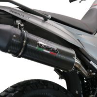 Pot echappement compatible avec Voge 300Rally 2022-2024, Furore Evo4 Poppy, Échappement légal, homologué,silencieux avec catalyseur, db killer amovible et tuyau de liaison spécifique 