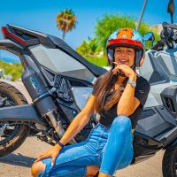 Pot echappement compatible avec Honda X-Adv 750 2016-2020, Furore Evo4 Nero, Échappement légal, homologué,silencieux avec db killer amovible et tuyau de liaison spécifique 