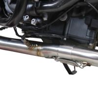 Pot echappement compatible avec Yamaha Mt-07 2021-2024, Powercone Evo, Pot d'échappement complet racing, compris de collecteur et db killer amovible, sans homologation 