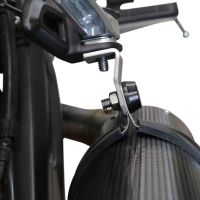 Pot echappement compatible avec Yamaha Mt-07 2021-2024, Powercone Evo, Pot d'échappement complet racing, compris de collecteur et db killer amovible, sans homologation 