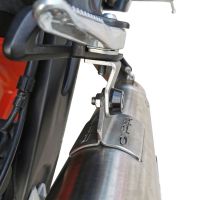 Pot echappement compatible avec Yamaha Mt-07 2021-2024, Powercone Evo, Pot d'échappement complet racing, compris de collecteur et db killer amovible, sans homologation 