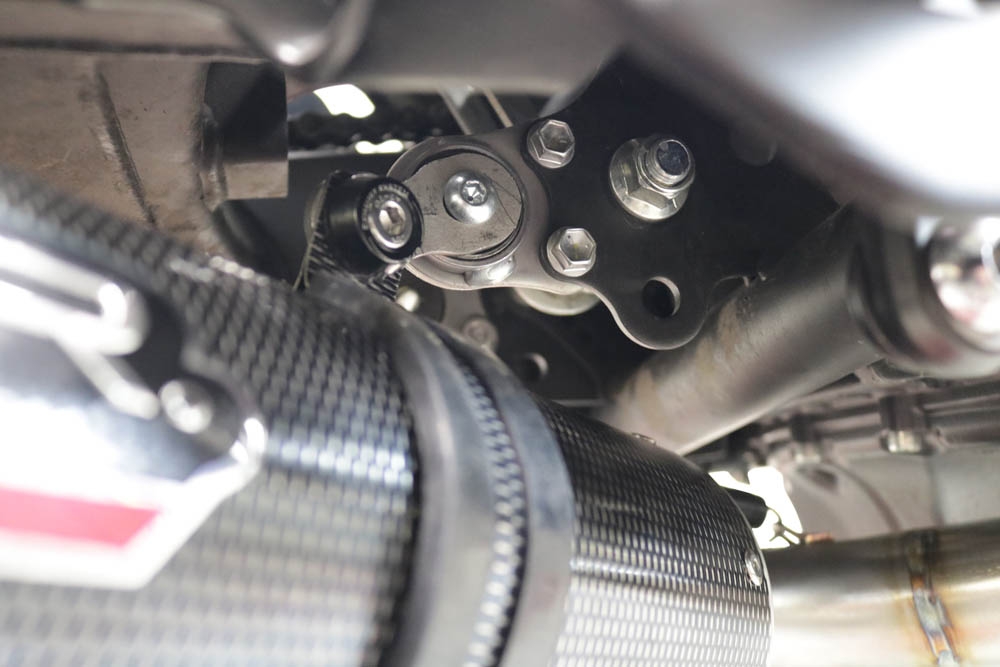 Pot echappement compatible avec Yamaha Mt-07 2021-2024, M3 Poppy , Homologué et légal, système d'échappement complet avec catalyseur et db killer amovible 