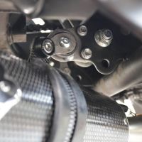 Pot echappement compatible avec Yamaha Mt-07 2021-2024, M3 Poppy , Homologué et légal, système d'échappement complet avec catalyseur et db killer amovible 