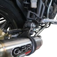 Pot echappement compatible avec Yamaha Sniper 150 2021-2022, Deeptone Inox, Pot d'échappement complet racing, compris de collecteur et db killer amovible, sans homologation 