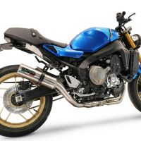 Pot echappement compatible avec Yamaha XSR900 2022-2024, M3 Inox , Pot échappement complet, non légal pour les pays de l'UE, avec db killer amovible 
