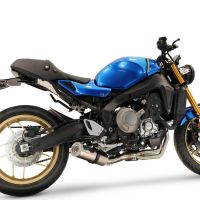 Pot echappement compatible avec Yamaha XSR900 2016-2021, M3 Inox , Pot d'échappement complet racing, compris de collecteur et db killer amovible, sans homologation 
