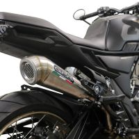 Pot echappement compatible avec Zontes 350 R1 2022-2024, Powercone Evo, Échappement légal, homologué,silencieux avec db killer amovible et tuyau de liaison spécifique 