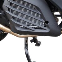 Pot echappement compatible avec Zontes M 125 2022-2024, Pentaroad Inox, Homologué et légal, système d'échappement complet avec catalyseur et db killer amovible 
