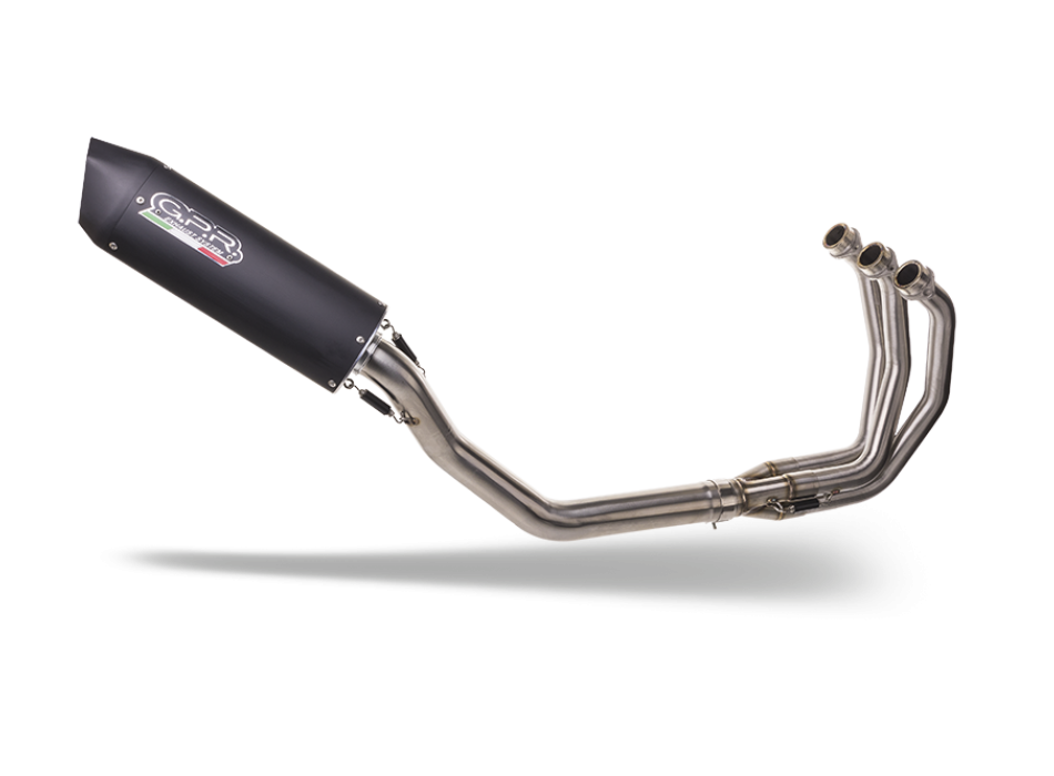 GPR Pot Echappement Compatible Avec Aprilia Tuareg 660 2021-2024, Dual Inox, Échappement Légal