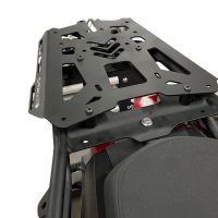 Top case GPR TECH compatible with  Voge 625DSX 2024/2026 e5 Top Case Alpitech en aluminium, couleur argent avec plaque spécifique incluse Capacité Litres 35