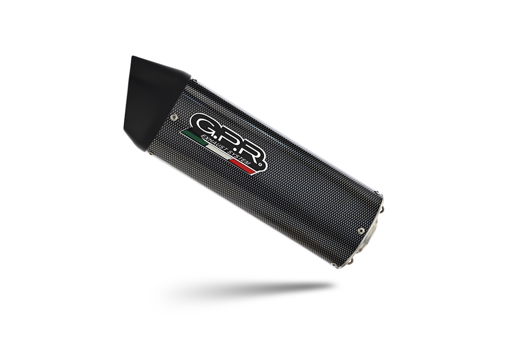 Pot echappement compatible avec Kawasaki Versys 650 2006-2014, Furore Poppy, Pot Échappement slip-on homologué, légal, avec db killer amovible, tuyau de liaison et catalyseur 